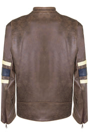 X-Men 3 Wolverine Style Leather Jacket As Worn by Hugh Jackman in The Last Stand