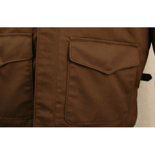 CUSTOM MADE Raiders of the Lost Ark Jacket in Brown or Black Cotton