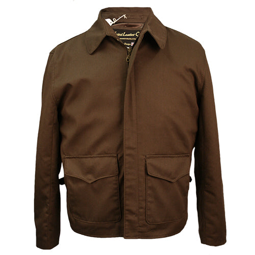 CUSTOM MADE Raiders of the Lost Ark Jacket in Brown or Black Cotton