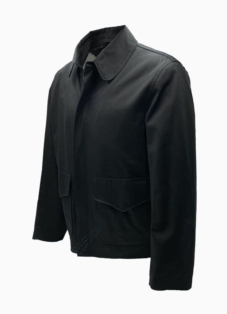 CUSTOM MADE Raiders of the Lost Ark Jacket in Brown or Black Cotton