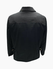 CUSTOM MADE Raiders of the Lost Ark Jacket in Brown or Black Cotton