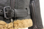 Pilot RAF B3 Sheepskin Jacket Brown / Ginger (Belted)