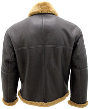 Pilot RAF B3 Sheepskin Jacket Brown / Ginger (Belted)