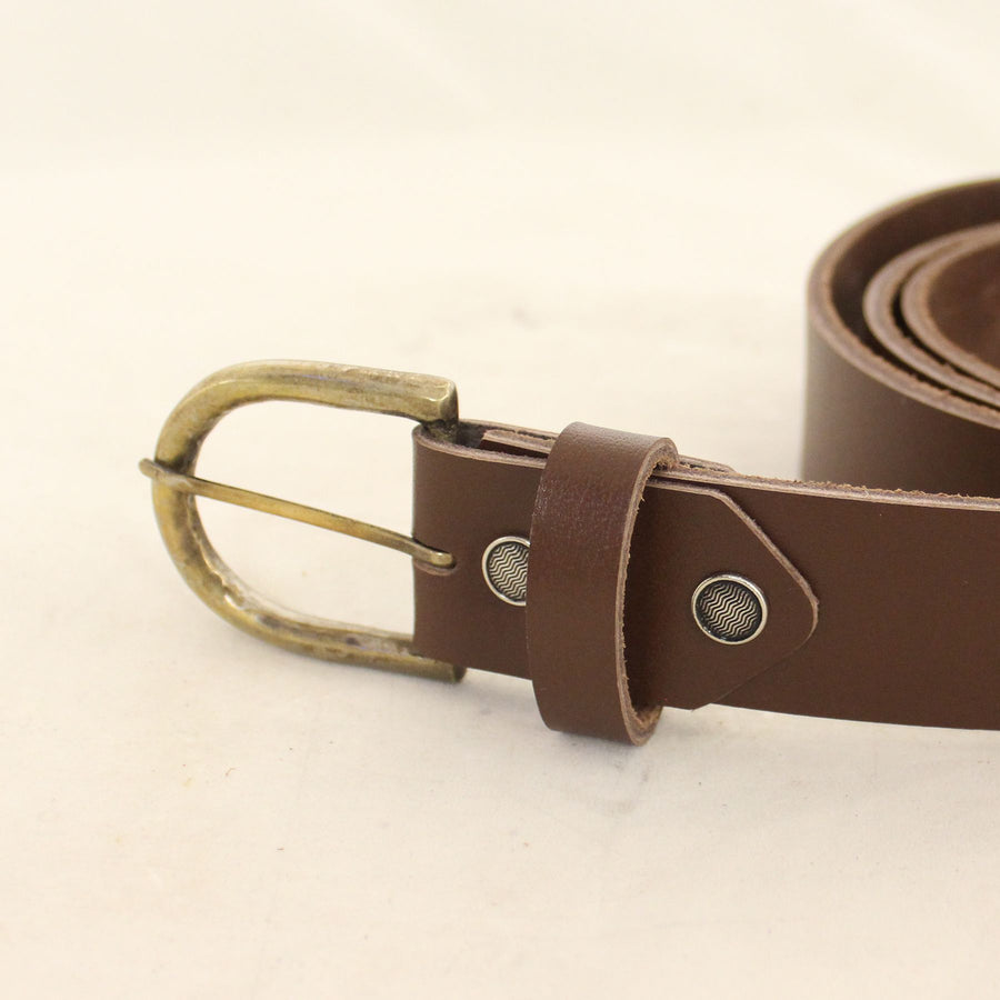 Indiana Jones Heavy Hide Leather Adjustable Belt