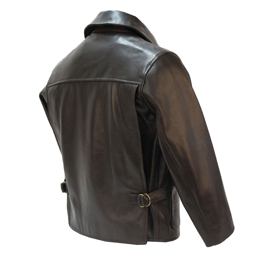 Children's Junior Raiders Brown Lambskin Leather Jacket Sizes 22" - 34"