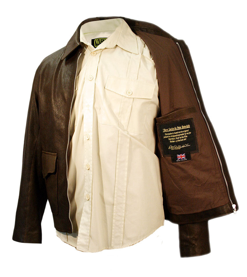 CUSTOM MADE Shrunken Lamb Raiders Hero Jacket – Wested Leather Co