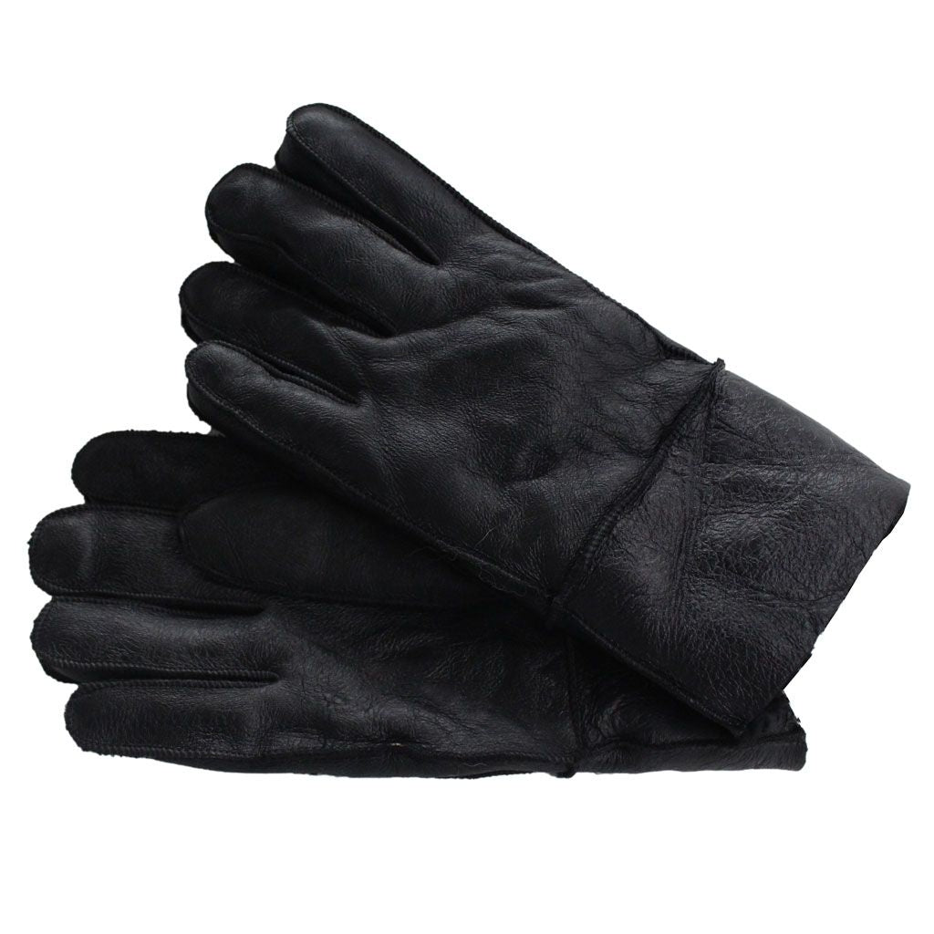 Mens Brown or Black Leather Sheepskin Gloves Wested Leather Co Mens Brown or Black Leather Sheepskin Gloves Wested Leather Co
