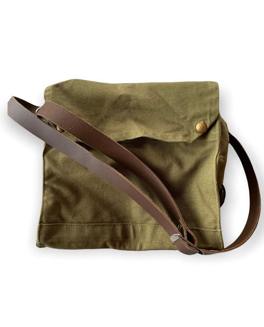 Gas Mask Bag With or Without Indiana Jones Leather Strap