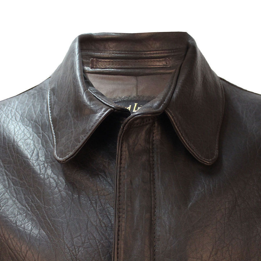 Raiders of Lost Ark Jacket in Washed Lambskin