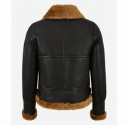 Woman’s Sheepskin Jacket Classic B3 Aviator Brown / Ginger (Erin)