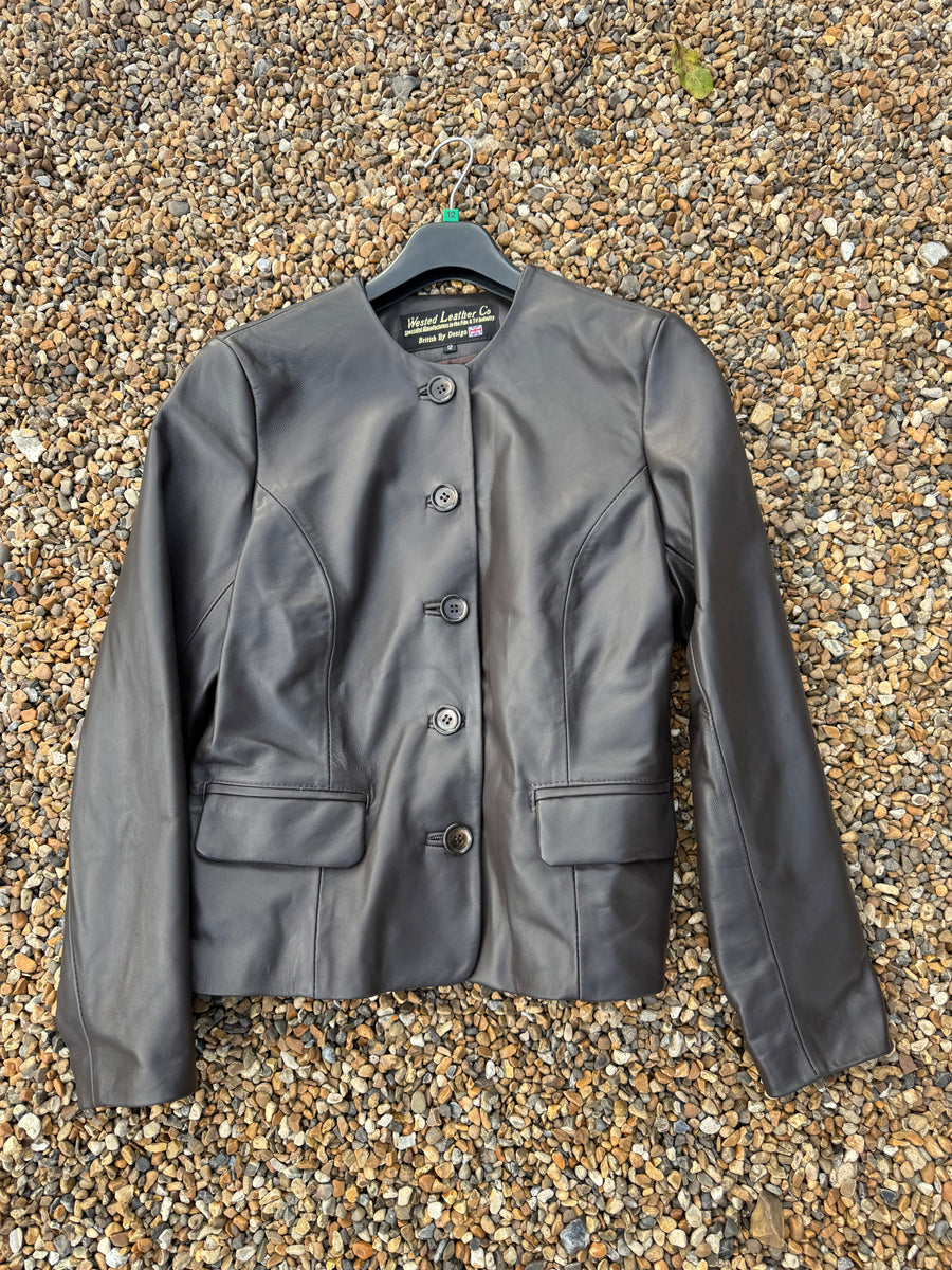 Sale 17112508 Ladies Classic Button Up Jacket Size 12