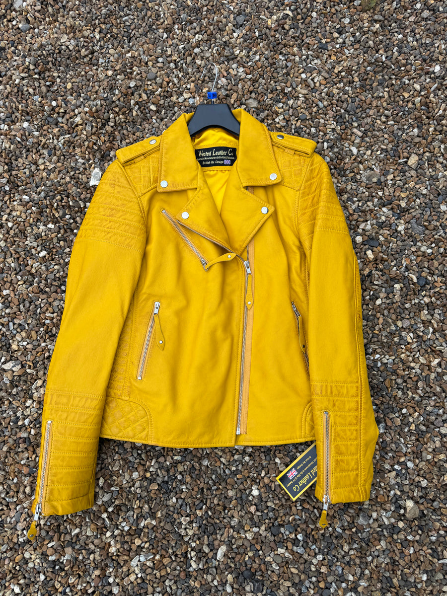 Sale 18112508 Ladies Biker Style Jacket Size 14