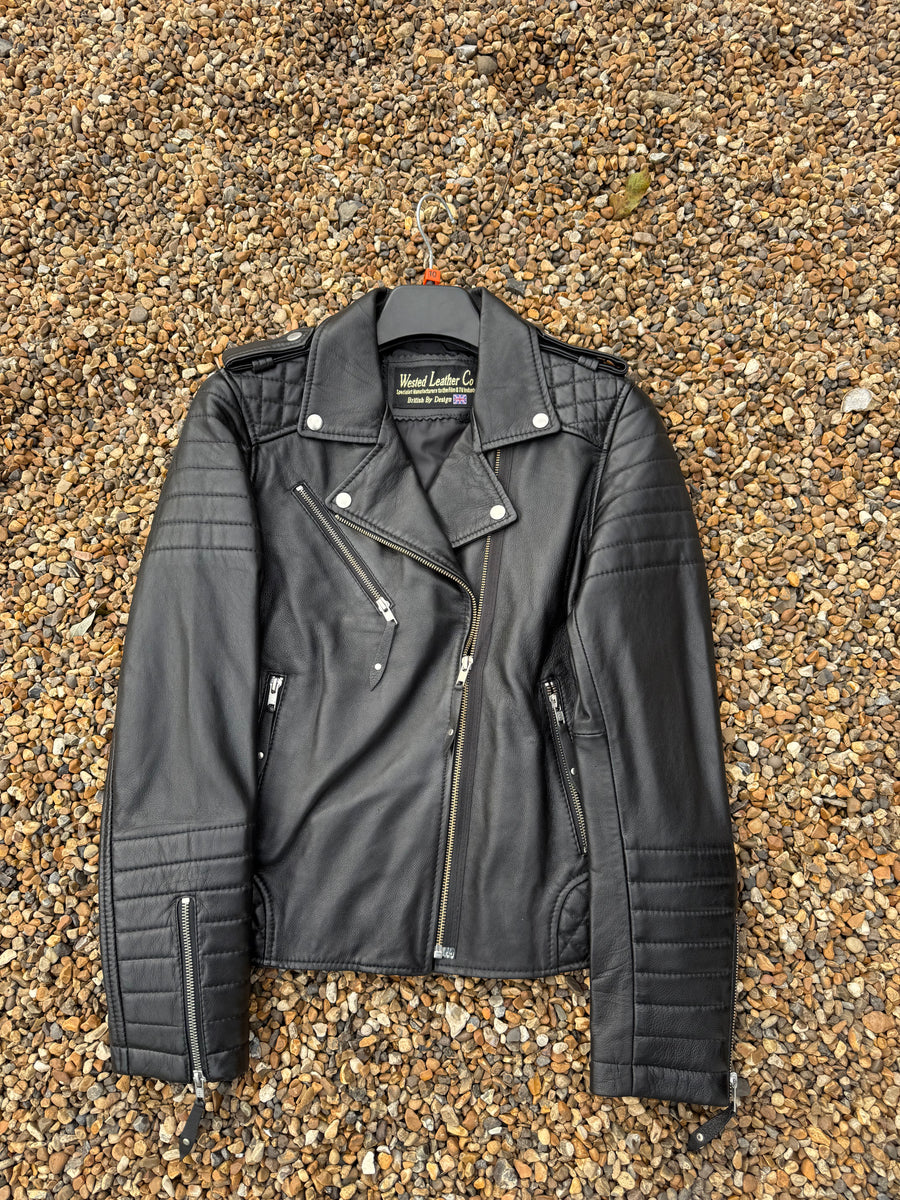 Sale 18112512 Ladies Biker Style Jacket Size 10