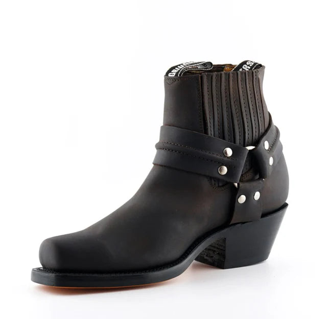 GRINDERS HARNESS LO UNISEX ANKLE BOOTS