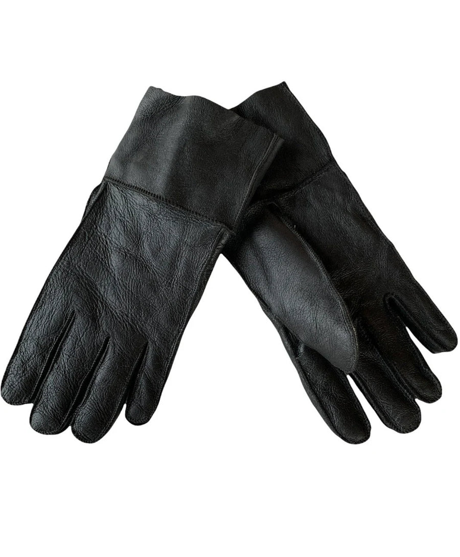 Ladies Sheepskin Nappa Lamb Gloves, Black, Luxury Gloves