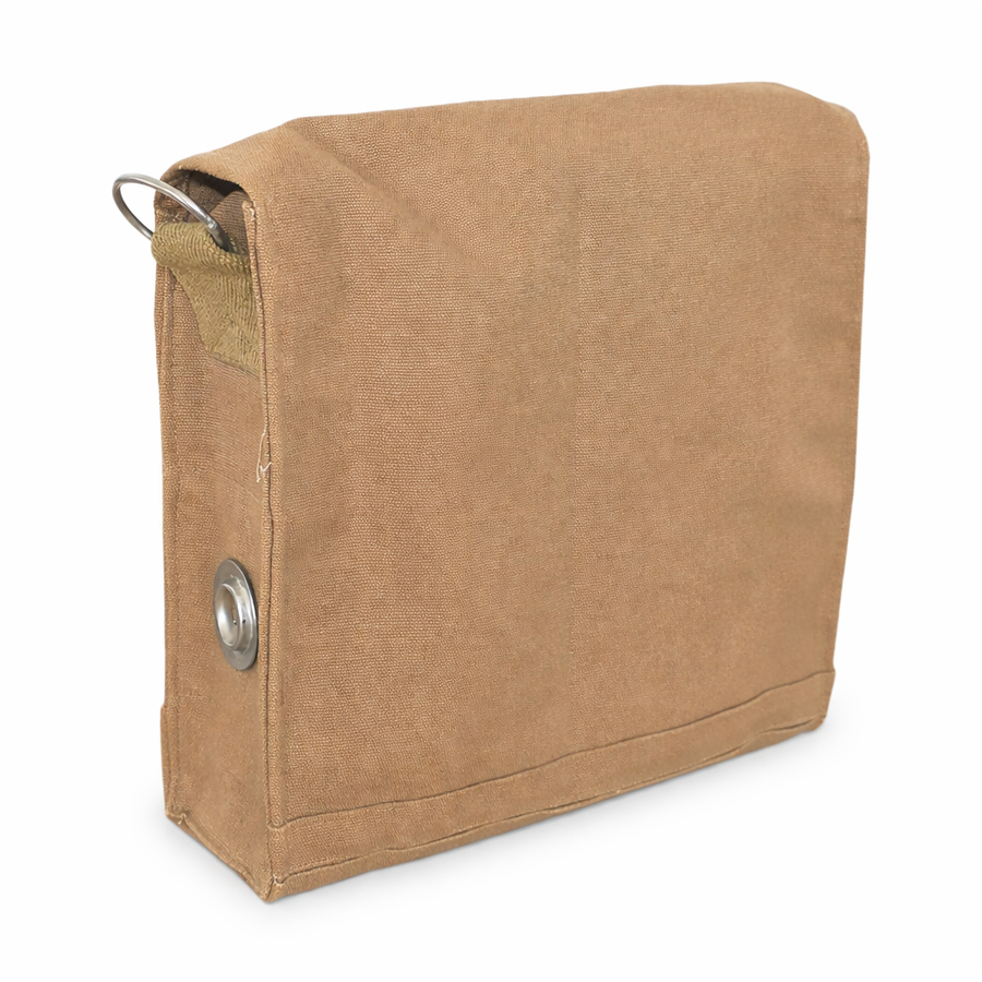 PRE-ORDER: "New" Indiana Jones - Gas Mask Bag With or Without Indiana Jones Leather Strap in Sand