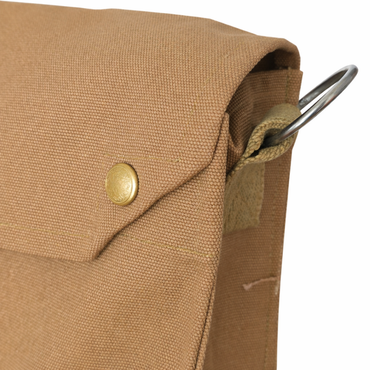 PRE-ORDER: "New" Indiana Jones - Gas Mask Bag With or Without Indiana Jones Leather Strap in Sand