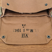 PRE-ORDER: "New" Indiana Jones - Gas Mask Bag With or Without Indiana Jones Leather Strap in Sand
