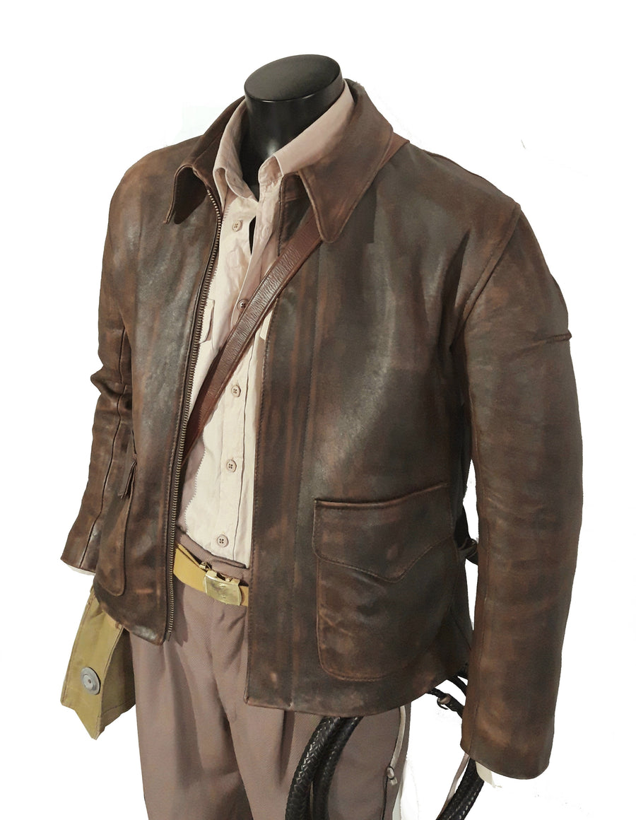 Wested Leather Dial of Destiny Style Indiana Jones Jacket