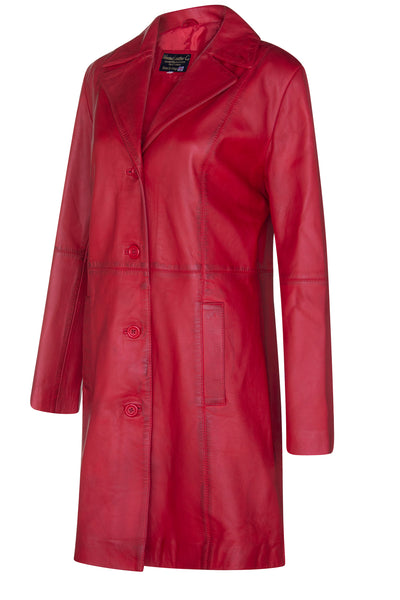 4755 リーバイス レッド LR FILLED LONG COAT XL RYDCOT Long Winter Coats for Women Solid Color Double