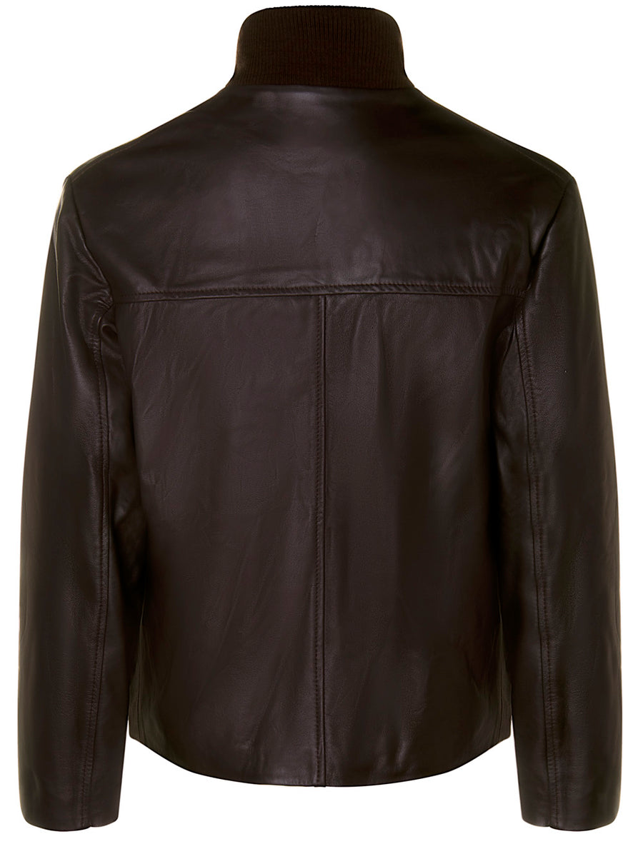Casino Royale Style Leather Jacket