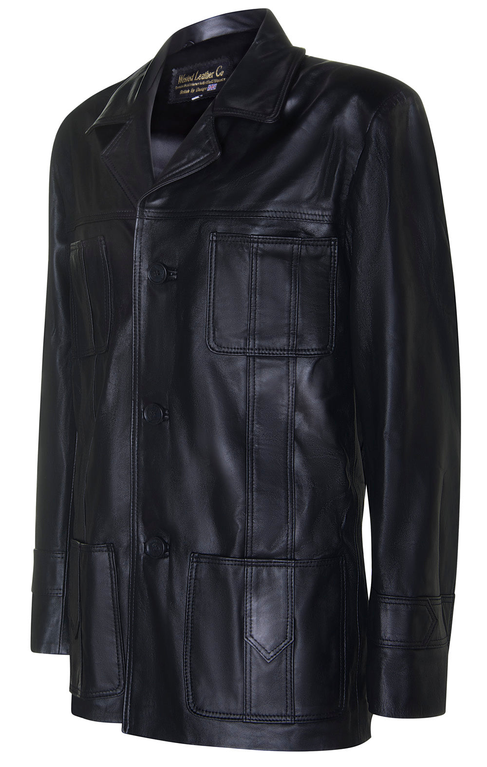 CUSTOM MADE Life on Mars Style Leather Jacket – Wested Leather Co