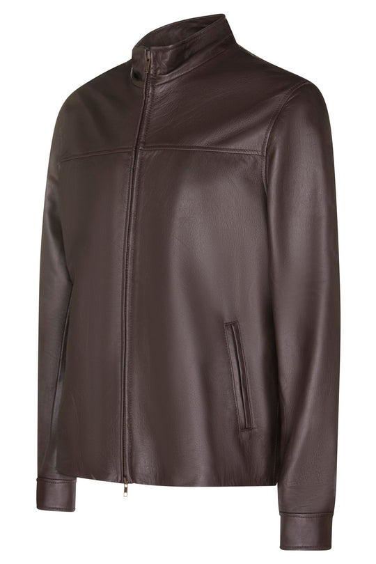 Marco Mens Classic Blouson Leather Jacket