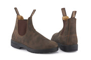 Blundstone 585 Rustic Brown Leather Chelsea Boots
