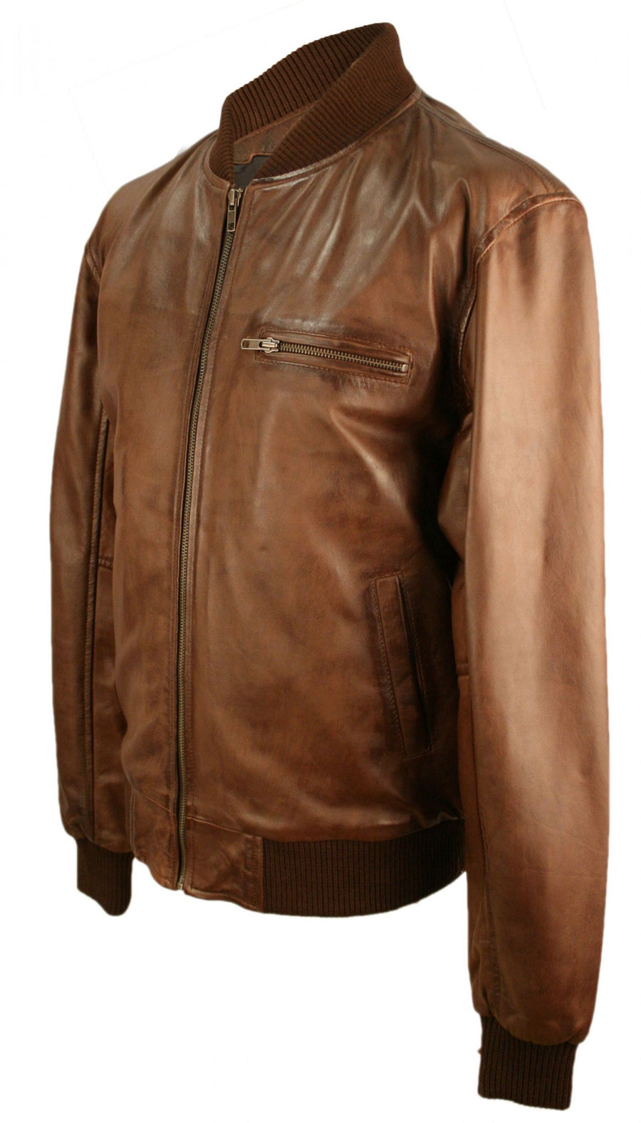 Jamaica Leather Bomber Jacket 