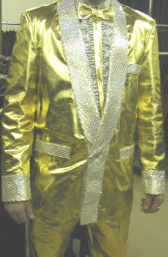 Custom Made - Gold Leather Jacket Only