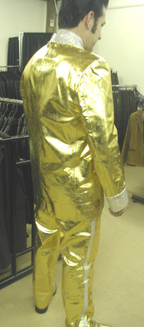 Custom Made - Gold Leather Trousers Only