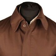 Last Crusade Jacket in Brown Cotton