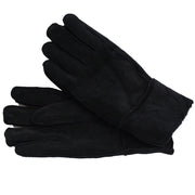 Mens Brown or Black Sheepskin Gloves