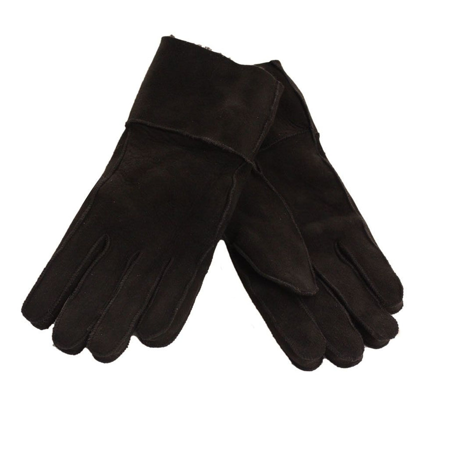 Mens Brown or Black Sheepskin Gloves