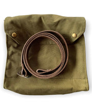 MK VII 1941-42 Gas Mask Bag with Indiana Jones Leather Strap