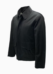 Raiders of the Lost Ark Jacket in Black Cotton