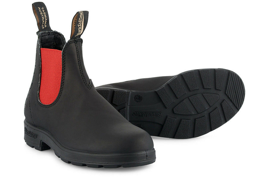 Blundstone Unisex Super 550 Series Boots, Black/Red, 9