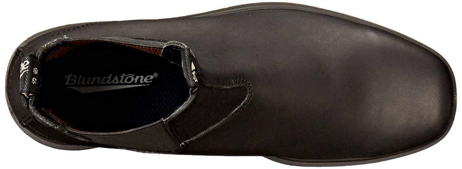 Blundstone 063 Black Leather Unisex Square-Toe Chelsea Ankle Boots UK 4-12