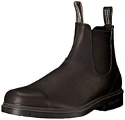 Blundstone 063 Black Leather Unisex Square-Toe Chelsea Ankle Boots UK 4-12